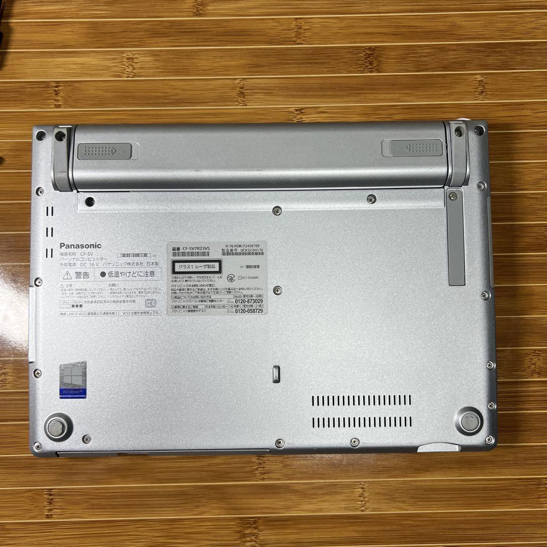 [美品]Let’s note CF-SV7 第8世代i5/SSD256GB/8G