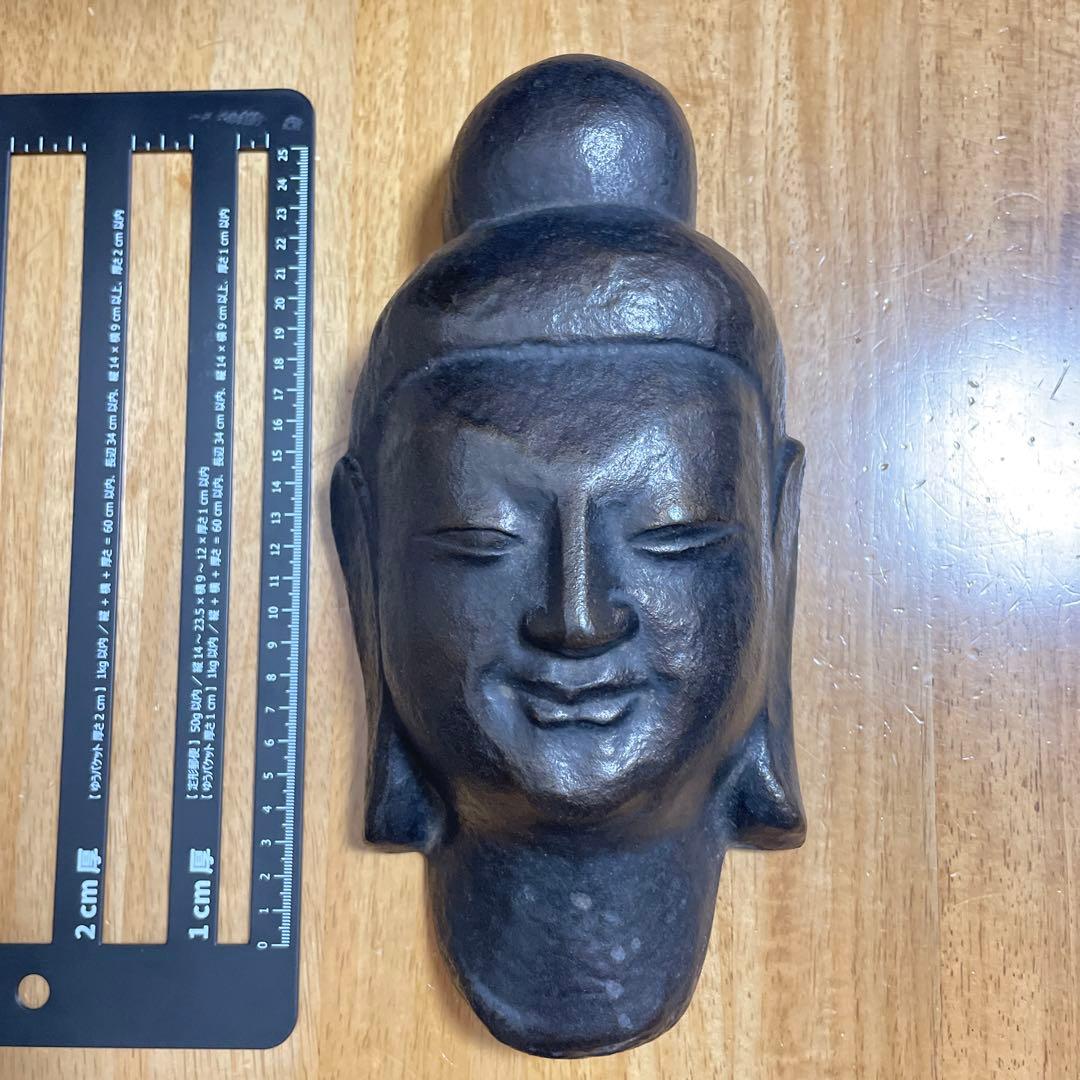 仏像 お面 顔 釈迦如来 壁掛け 仏教美術 阿弥陀如来 置物 インテリア