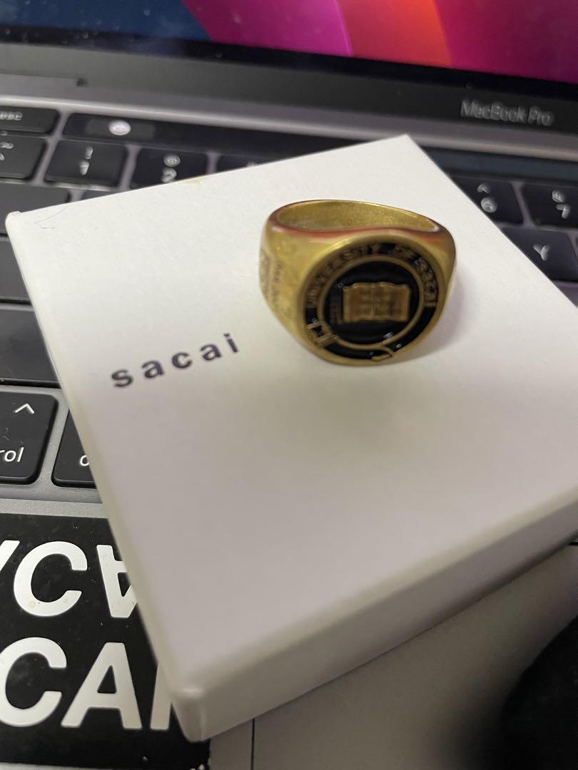 【新品未使用】sacai カレッジリング 指輪 アクセサリー