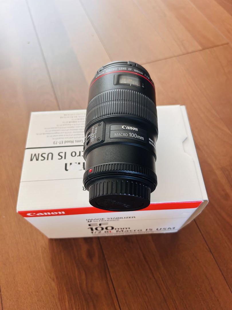 【買い手決定済】Canon EF100mm F2.8Lマクロ IS USM