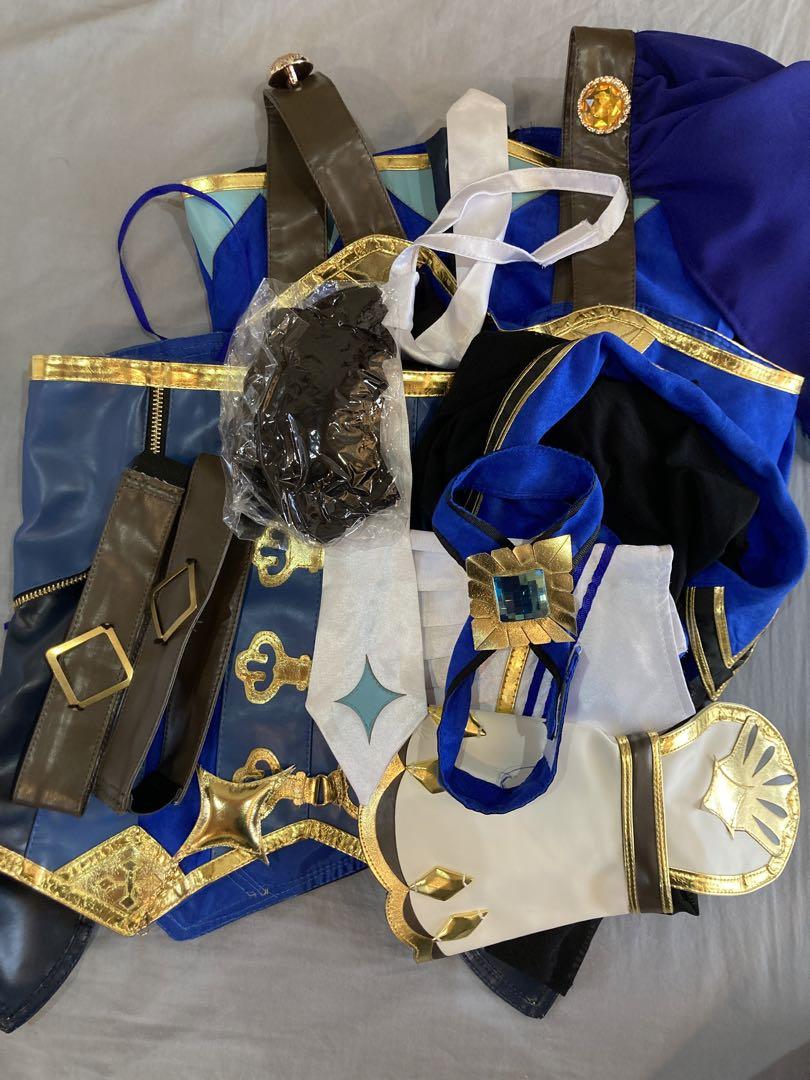 ウマ娘　アドマイヤベガ勝負服　コスプレ衣装　ウィッグ付きフルセット