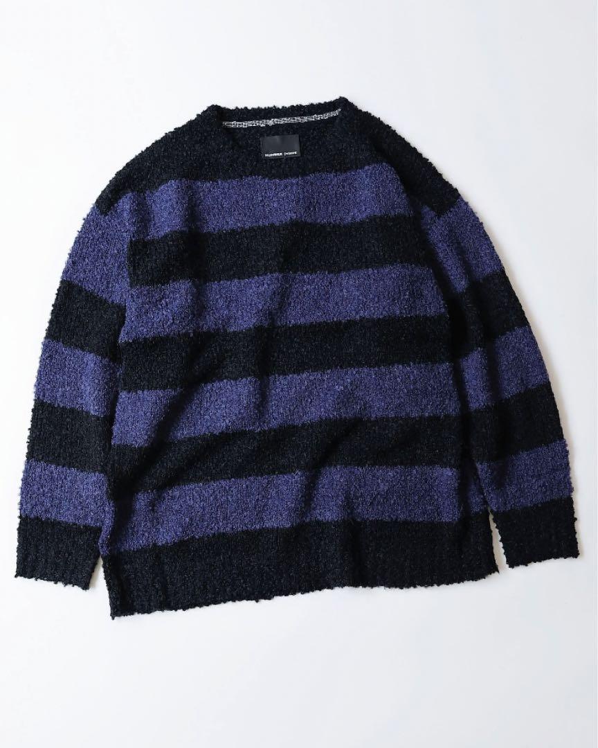 NUMBER (N)INE - ALPACA  BORDER KNIT