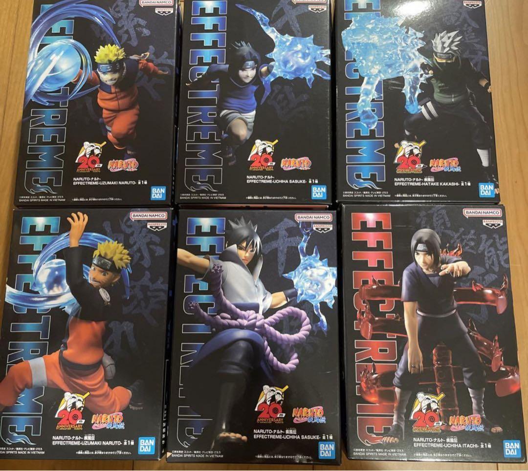 大割引 新品未開封 NARUTO疾風伝 フィギュア EFFECTREME 6点セット コミック・アニメ