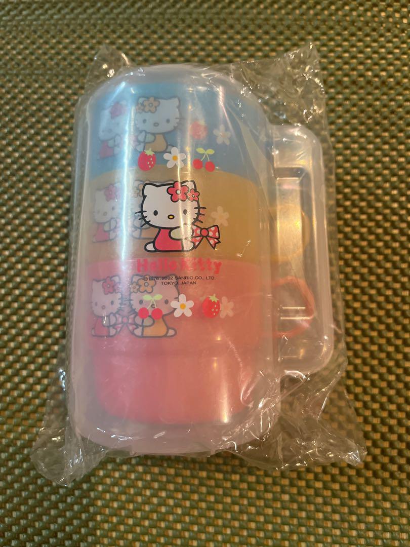☆平成レトロ☆ハローキティ ケース付き プラスチックコップ
