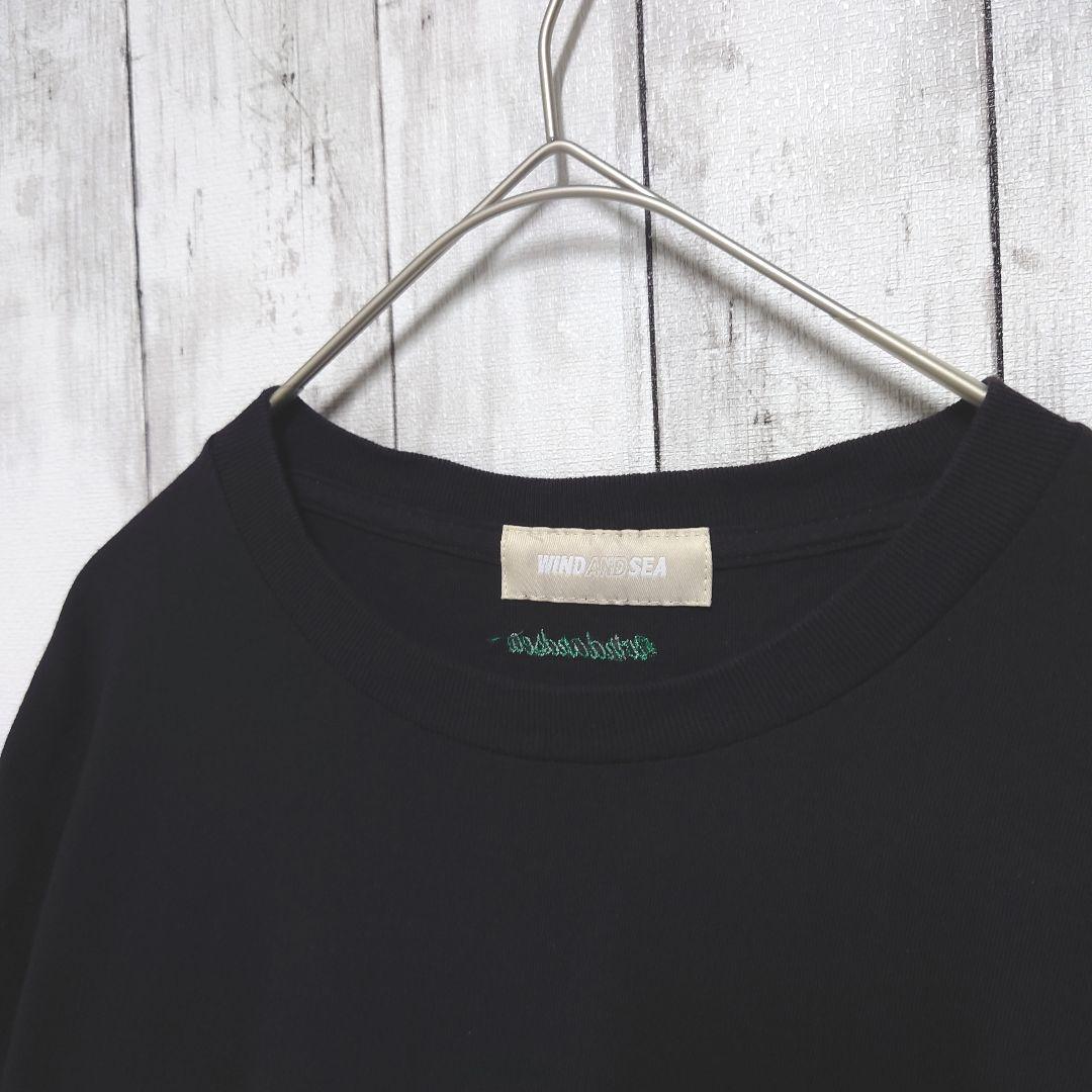 フェード感】ウィンダンシー×ビーユース刺繍ロゴTシャツ