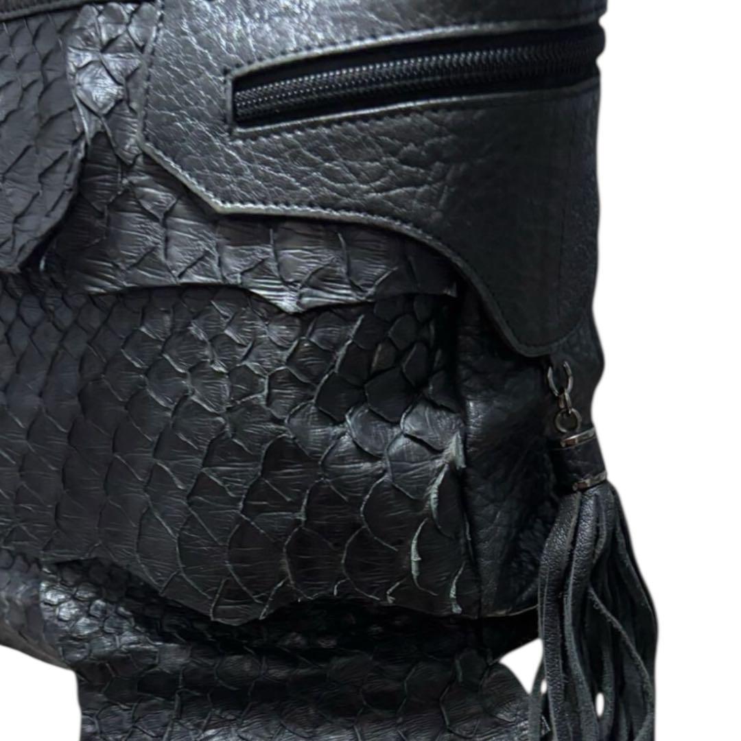 バッグ Japanese Label real leather patchwork