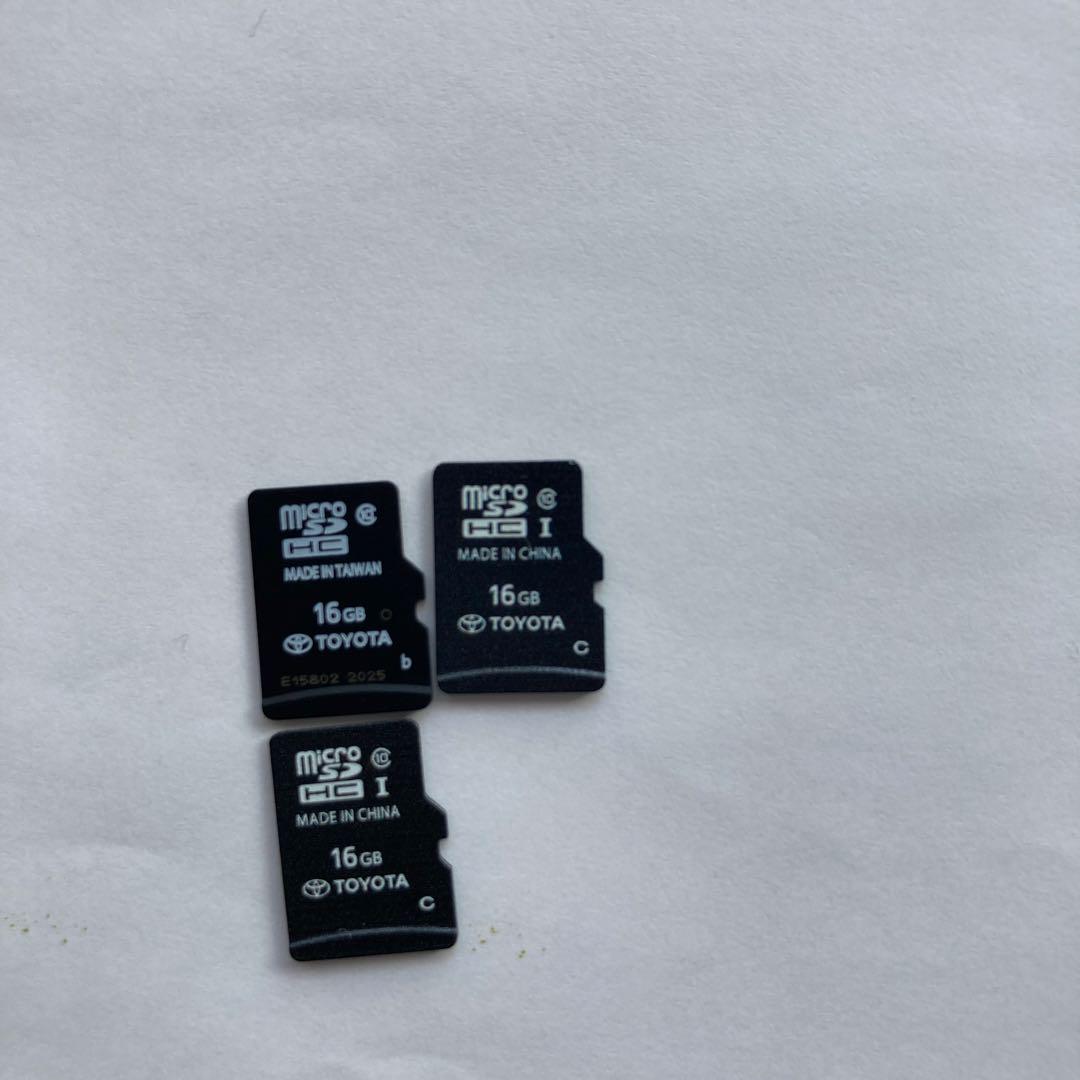 TOYOTA 16GB カーナビ用SDカード