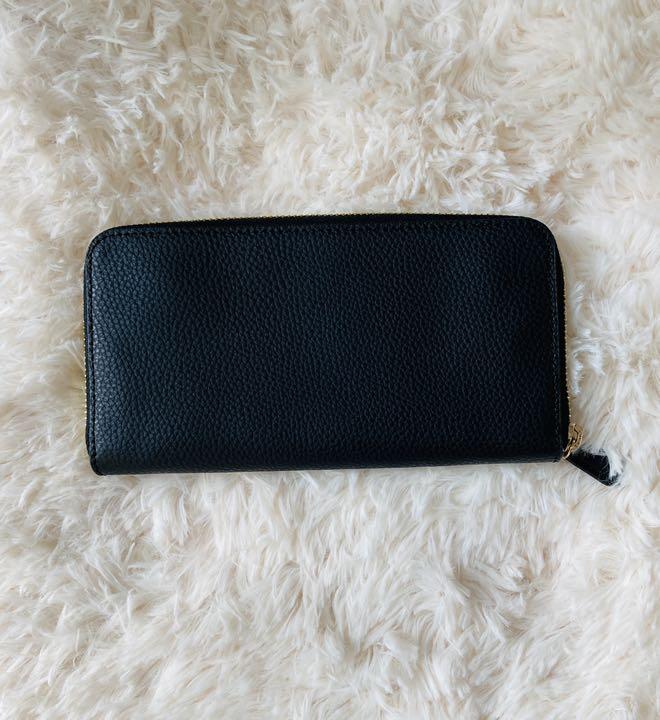 100%新品大得価 COACH 新品 黒 qf4mw-m52969798854 コーチ ランドファスナー長財布 安い得価