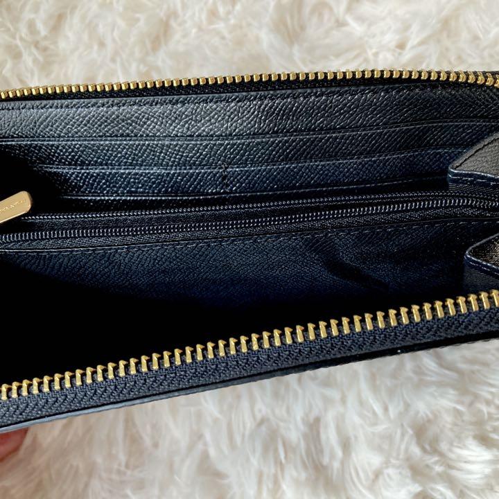 100%新品大得価 COACH 新品 黒 qf4mw-m52969798854 コーチ ランドファスナー長財布 安い得価