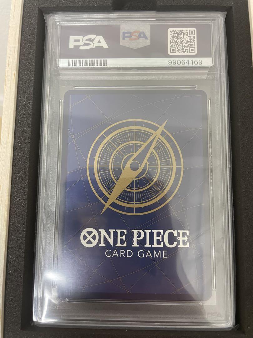 描き下ろしサイン入り　ルフィ　PSA10
