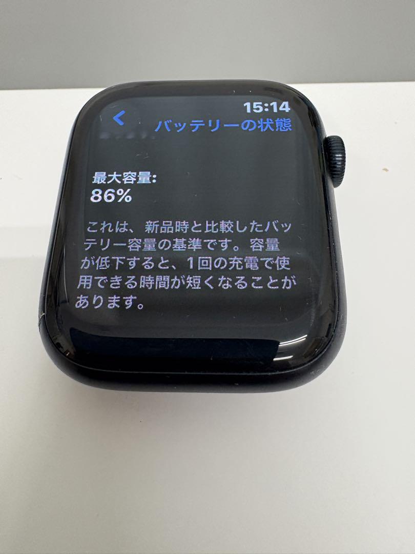 Apple Watch 本体 series8 ミッドナイト45ミリ