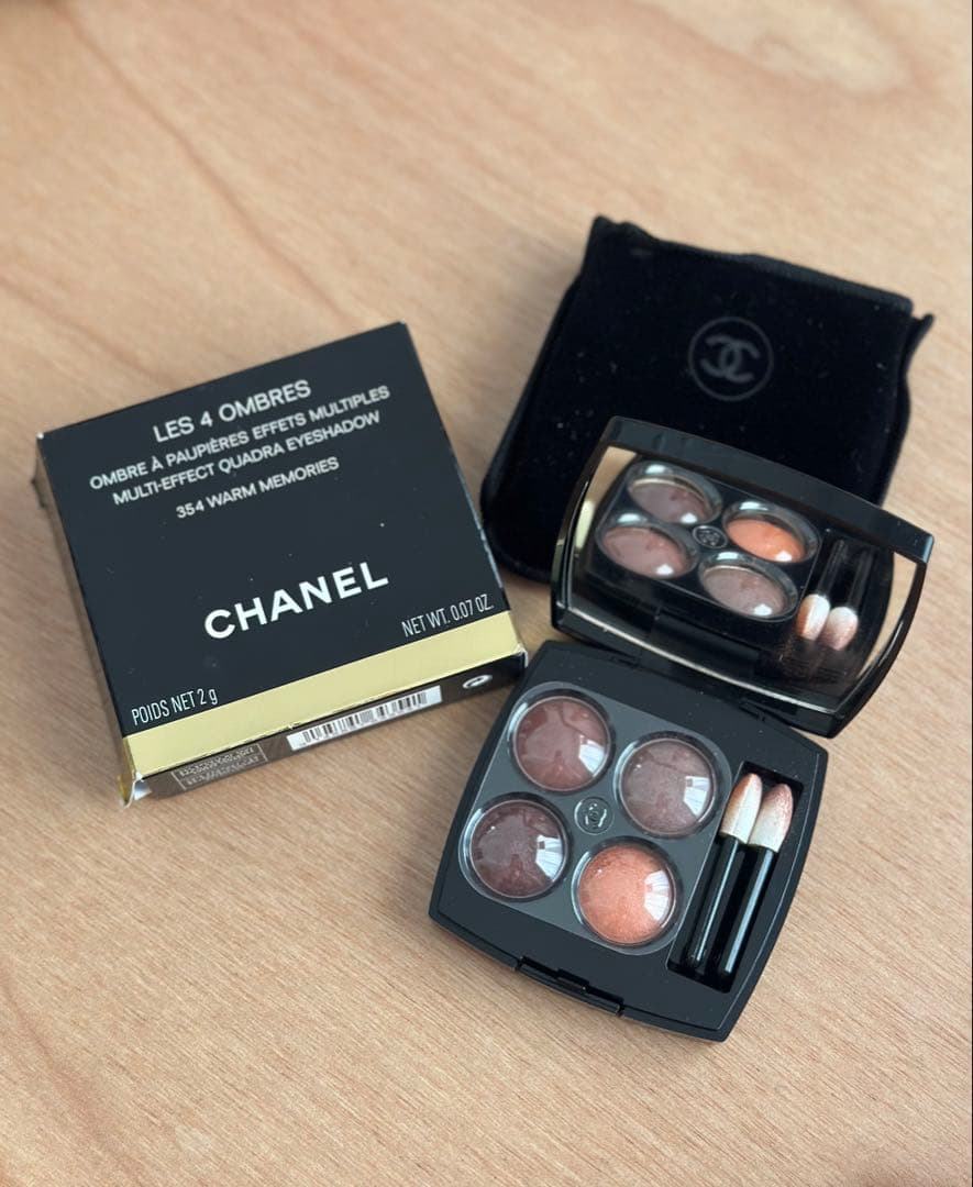 CHANEL LES 4 OMBRES 354 WARM MEMORIES