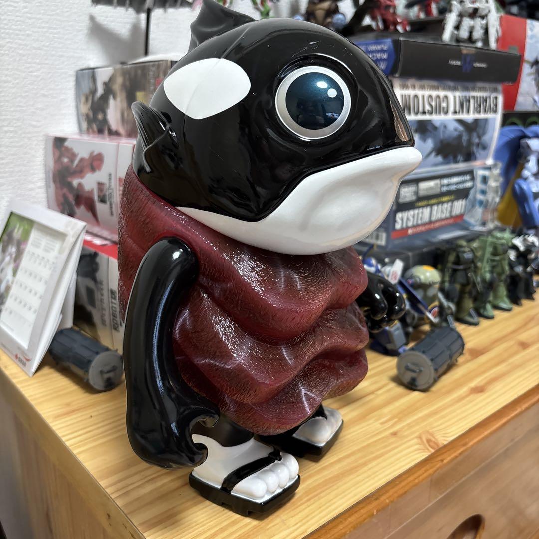 マグロ先輩　鯱　豆もやし社長　難アリ　ソフビ