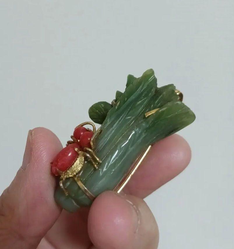 赤珊瑚 ブローチ|ネックレストップ