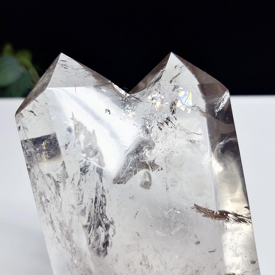 ヒマラヤ水晶　水晶　ポイント　ダブルポイント　天然石【高品質】1