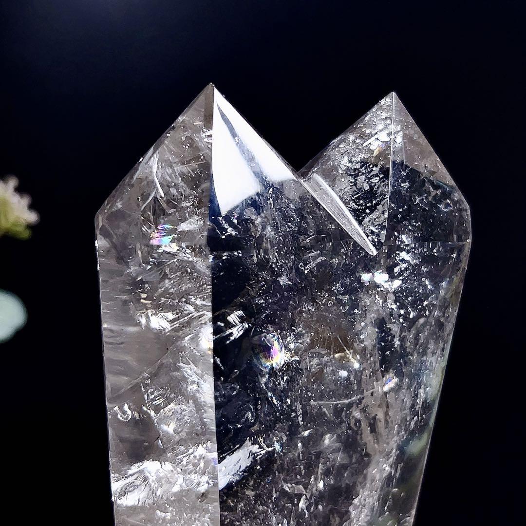 ヒマラヤ水晶　水晶　ポイント　ダブルポイント　天然石【高品質】1