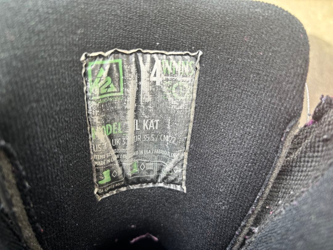 キッズスノーボード3点セット K2