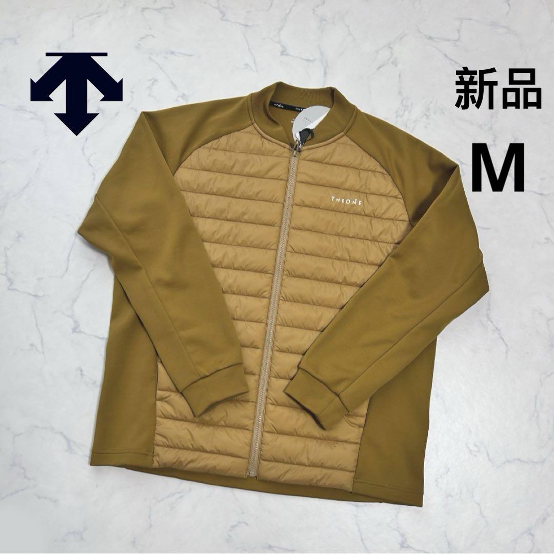 新品　デサント メンズ スウェットフルジップ　中綿ジャケット M