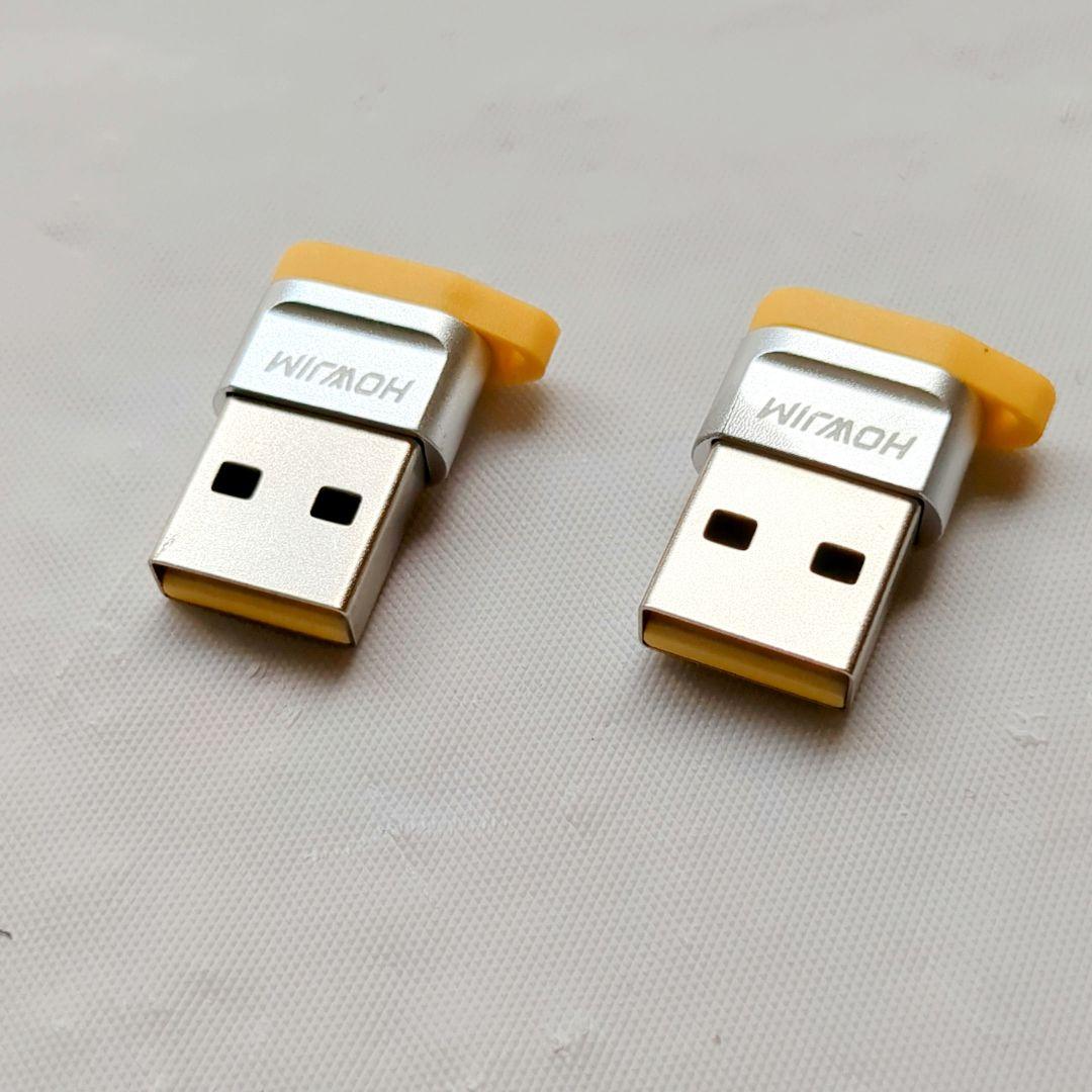 Type-C 変換アダプタ 小型 USB 急速充電 データ転送 2個