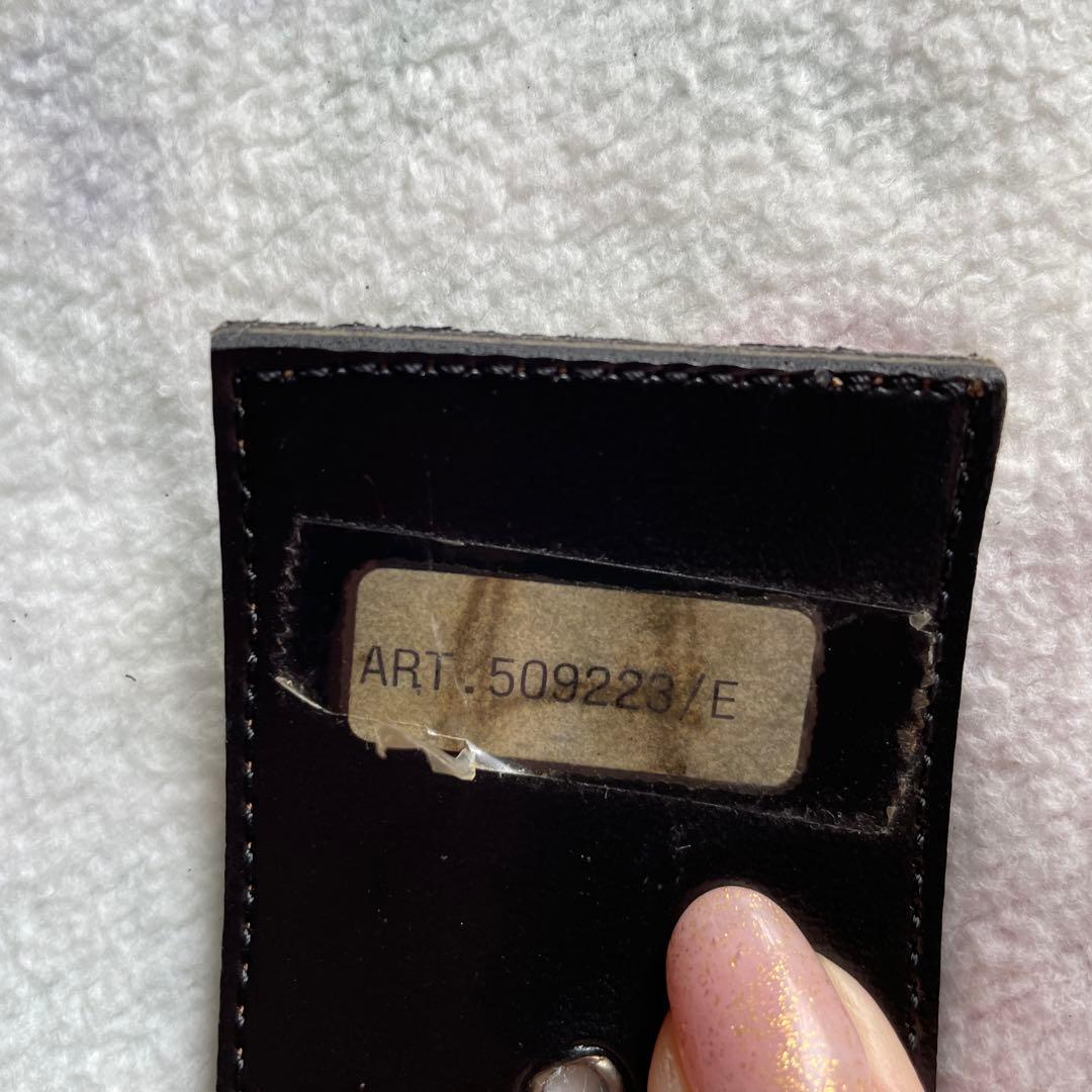 イタリア製装飾的マルチカラーベルト未使用