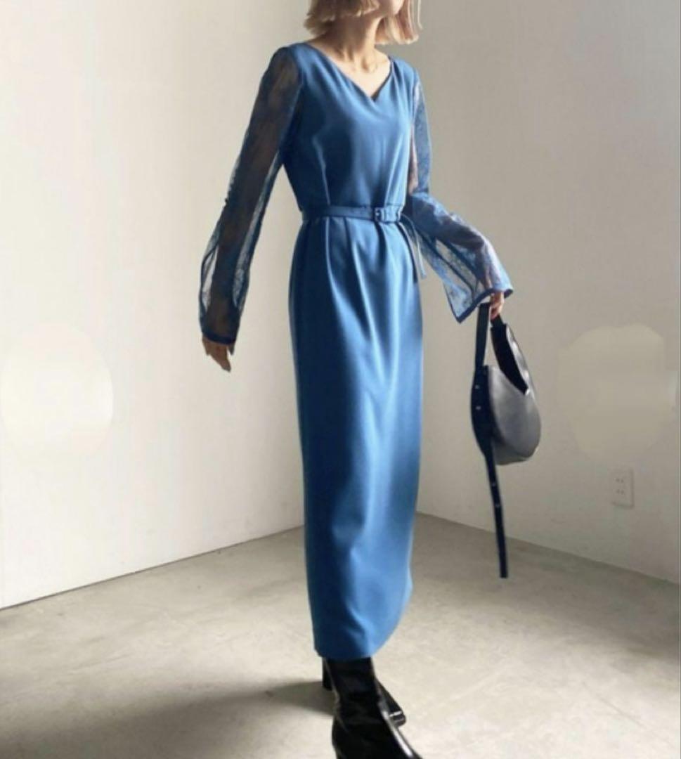 Ameri LACE REFINED TIGHT DRESS Lサイズ