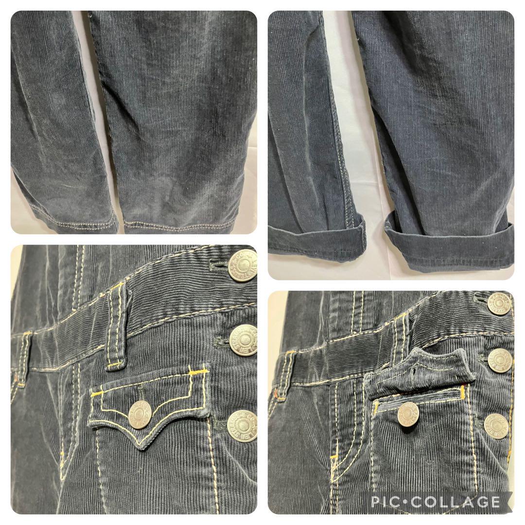 【levi'sリーバイス／オーバーオール】コーデュロイ紙パッチ／LOT957／M