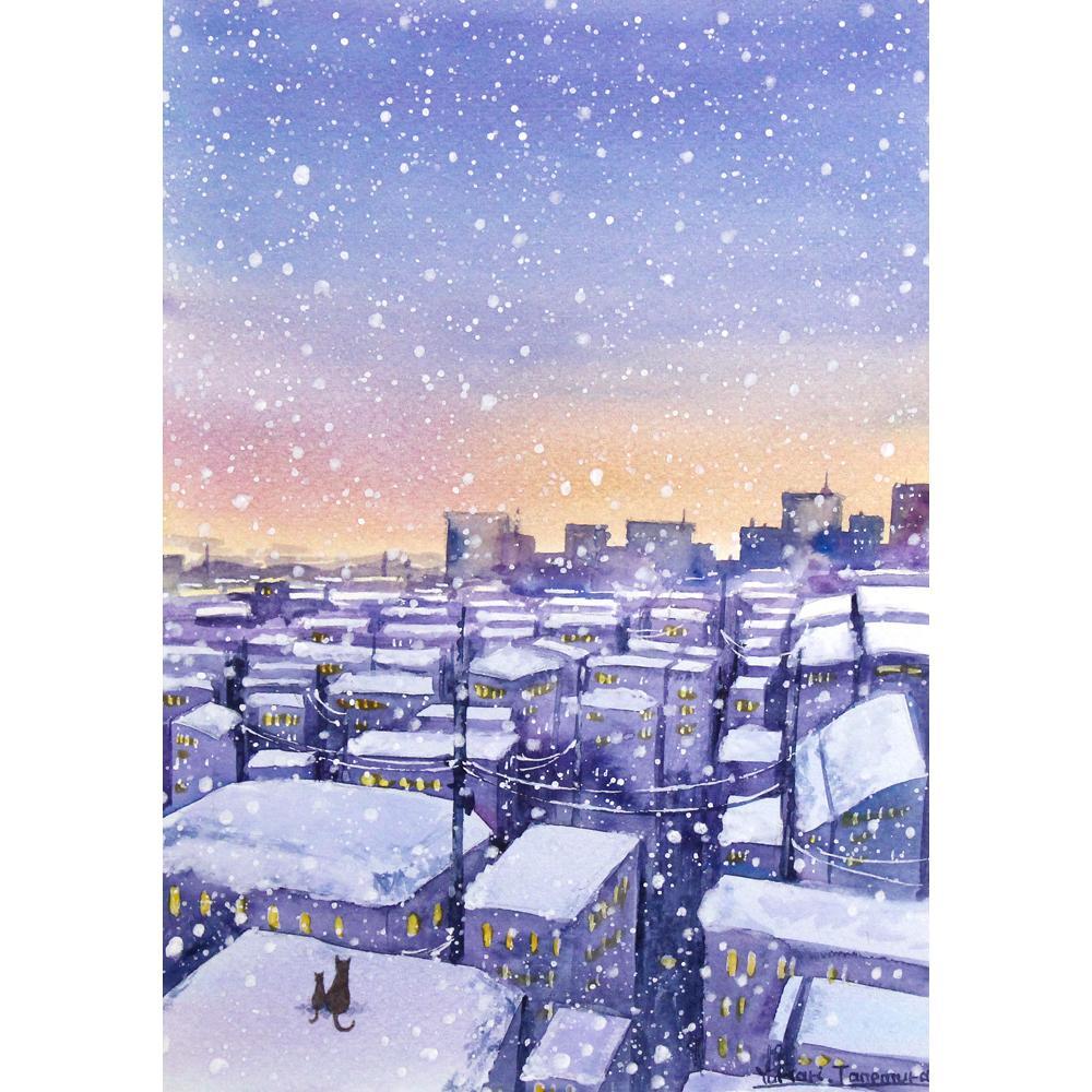 SMサイズ 水彩画