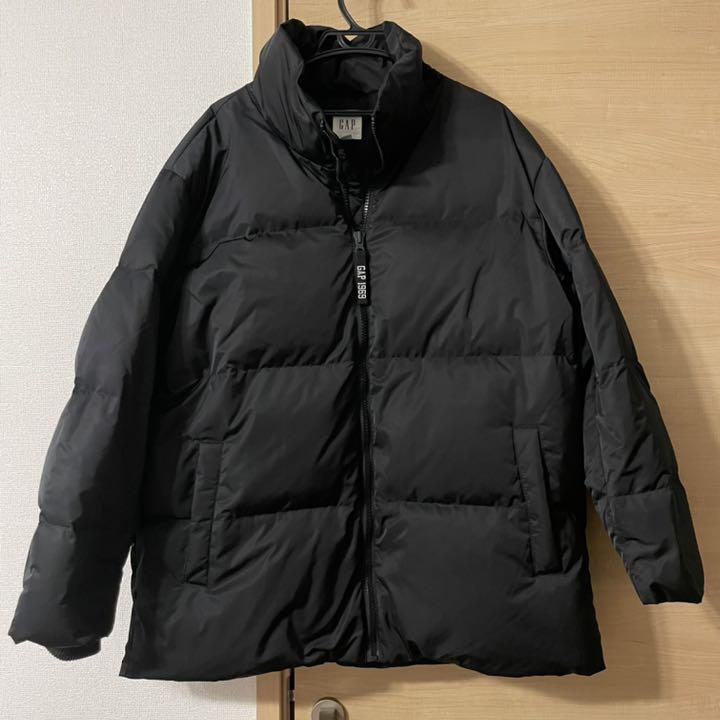 サイトより 希少 ヘビーウェイトオーバーサイズダウンジャケット ブラックLサイズ ROJoz-m52977493436 GAP るあったか