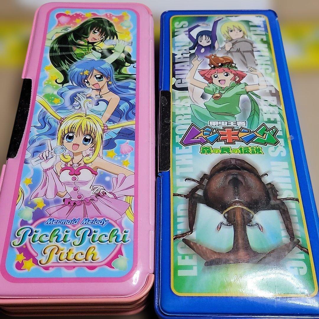 価格 ぴちぴちピッチ ムシキング 筆箱やや傷や汚れあり