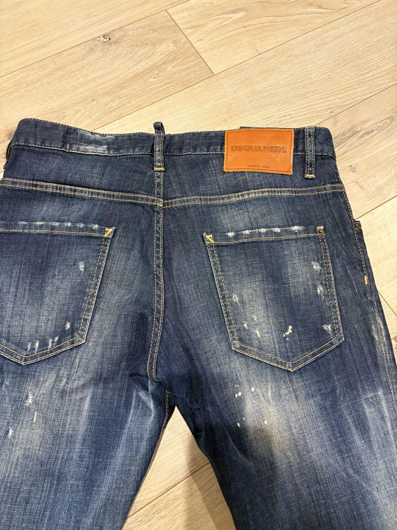新品未使用品　DSQUARED2 ディースクエアード　スケーターデニム