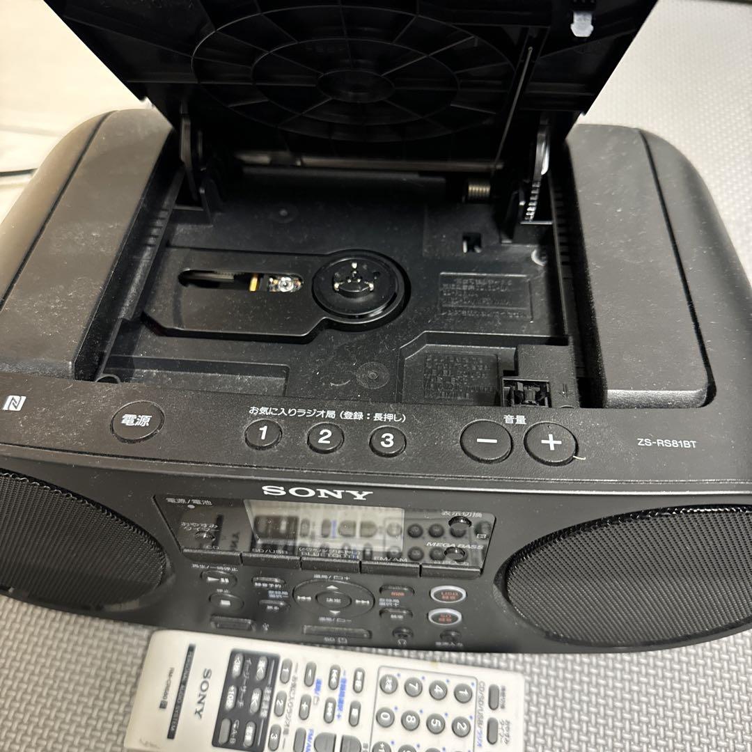 【6/20取下げ予定】　SONY ZS-RS81BT 箱無し　リモコン有り