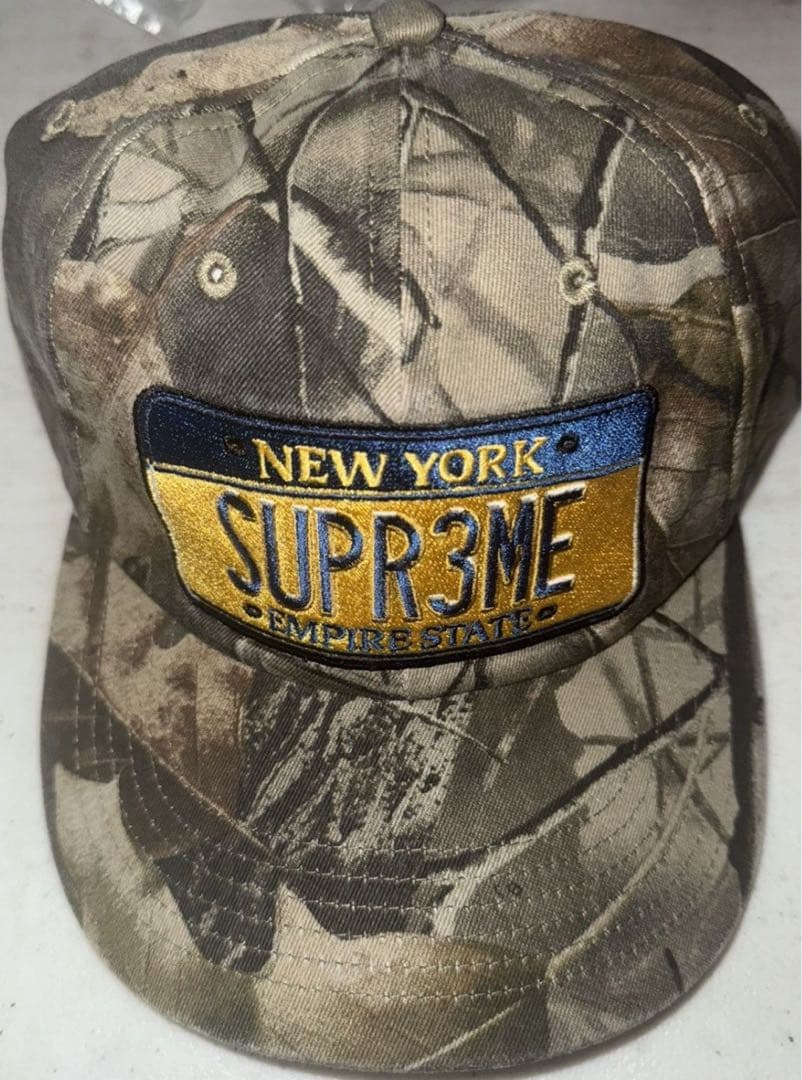 Supreme License Plate 6-Panel Supreme License Plate 6-Panel
