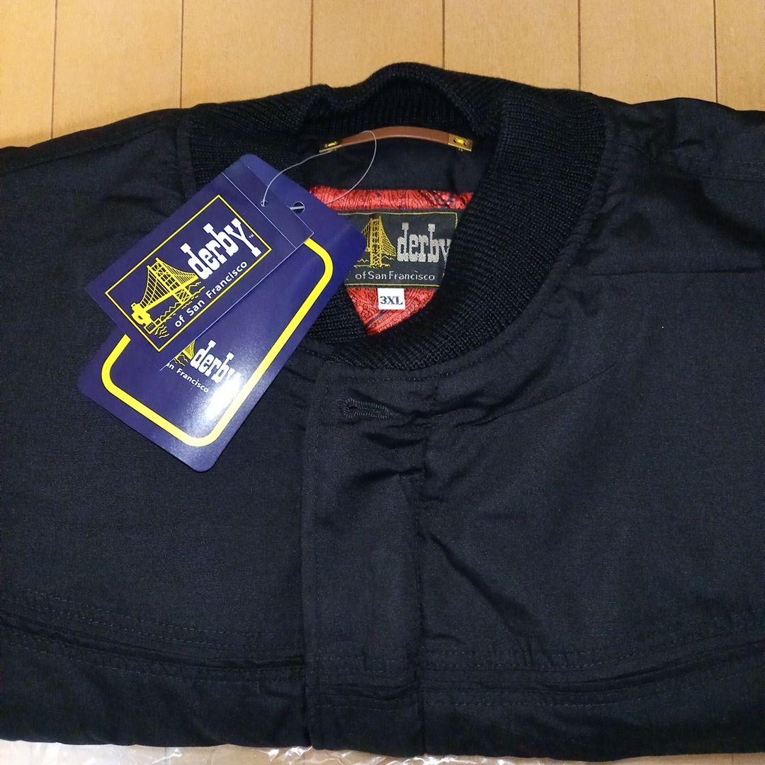 Derby 木村拓哉ジャケット Black & Red キムタク着用モデル3XL
