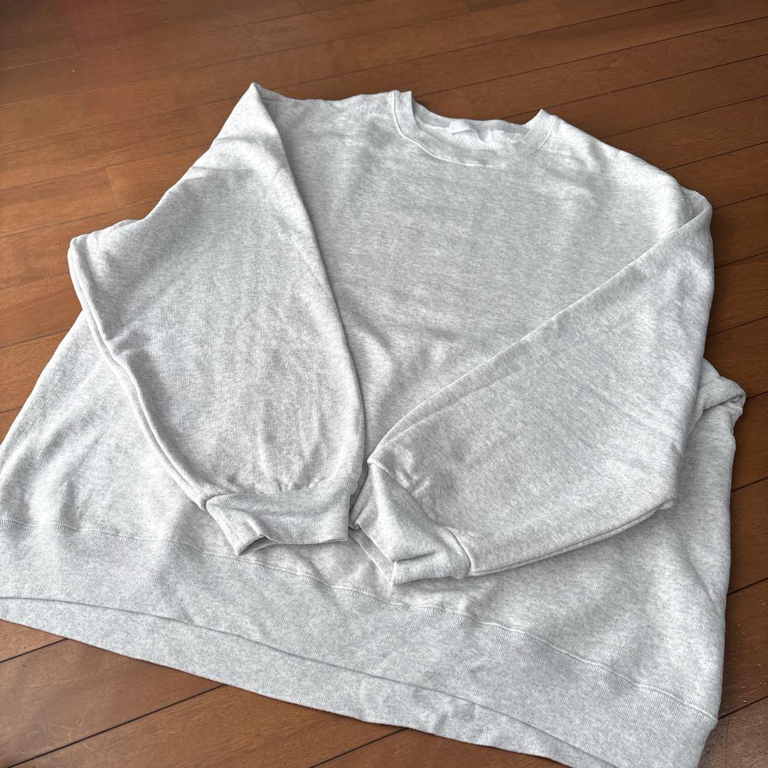 AP STUDIO PRINT SWEAT PULLOVER グレー