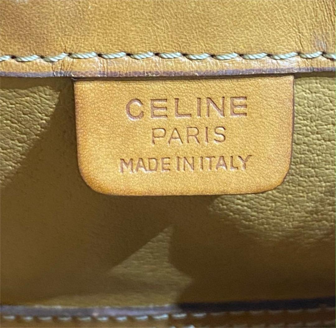 大人気即納 vintage マカダム 巾着 ショルダーバッグ AJyV7-m52979609711 CELINE セリーヌ 大得価低価