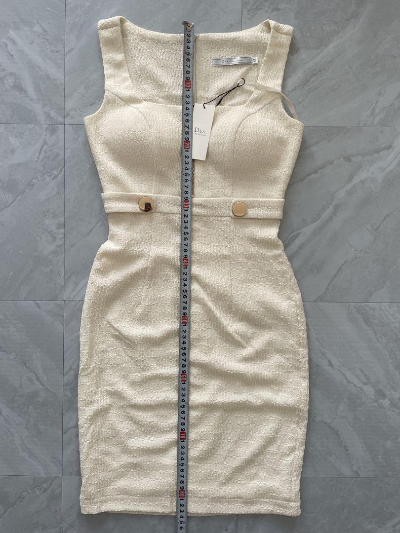 新品未着用　DEA by ROBE de FLEURS ホワイトドレス　S