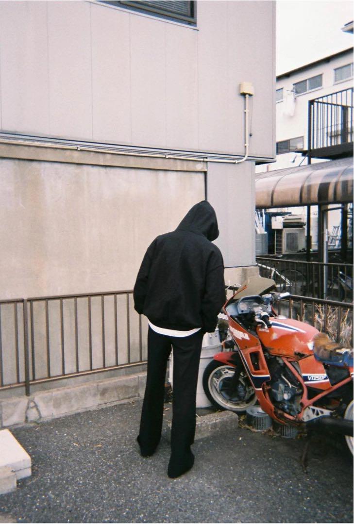 FEELS. BLACK ブラック パーカー XL 上杉柊平 Snowman FEELS. BLACK ブラック パーカー XL 上杉柊平 Snowman