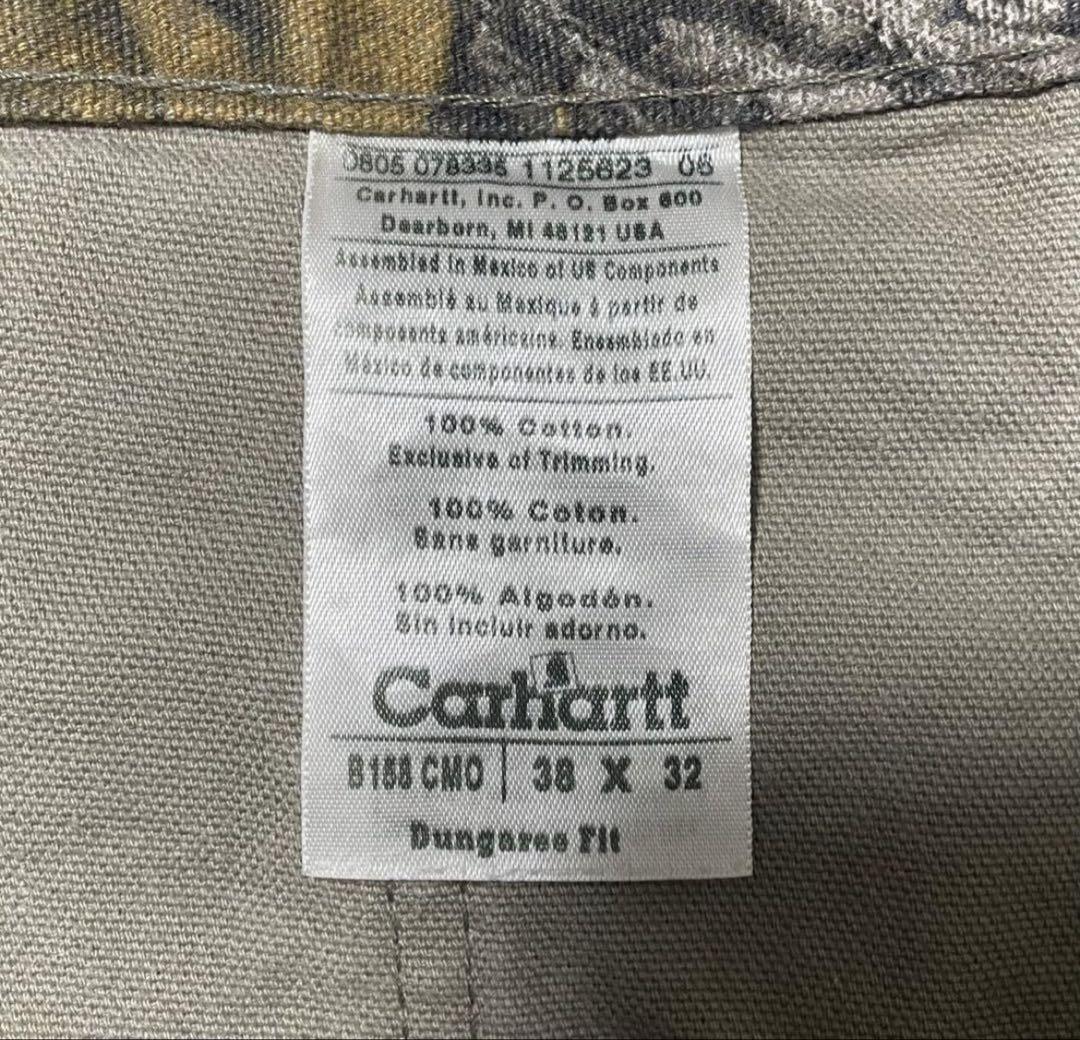 美品 carharrt カーハート リアルツリー ペインター パンツ ダブルニー