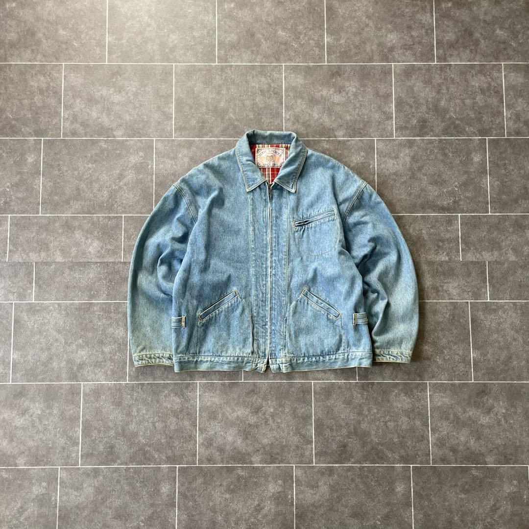 古着　vintage テーラード　ジャケット　ブルゾン　短丈　ショート　リブ 古着 vintage テーラード ジャケット ブルゾン 短丈 ショート