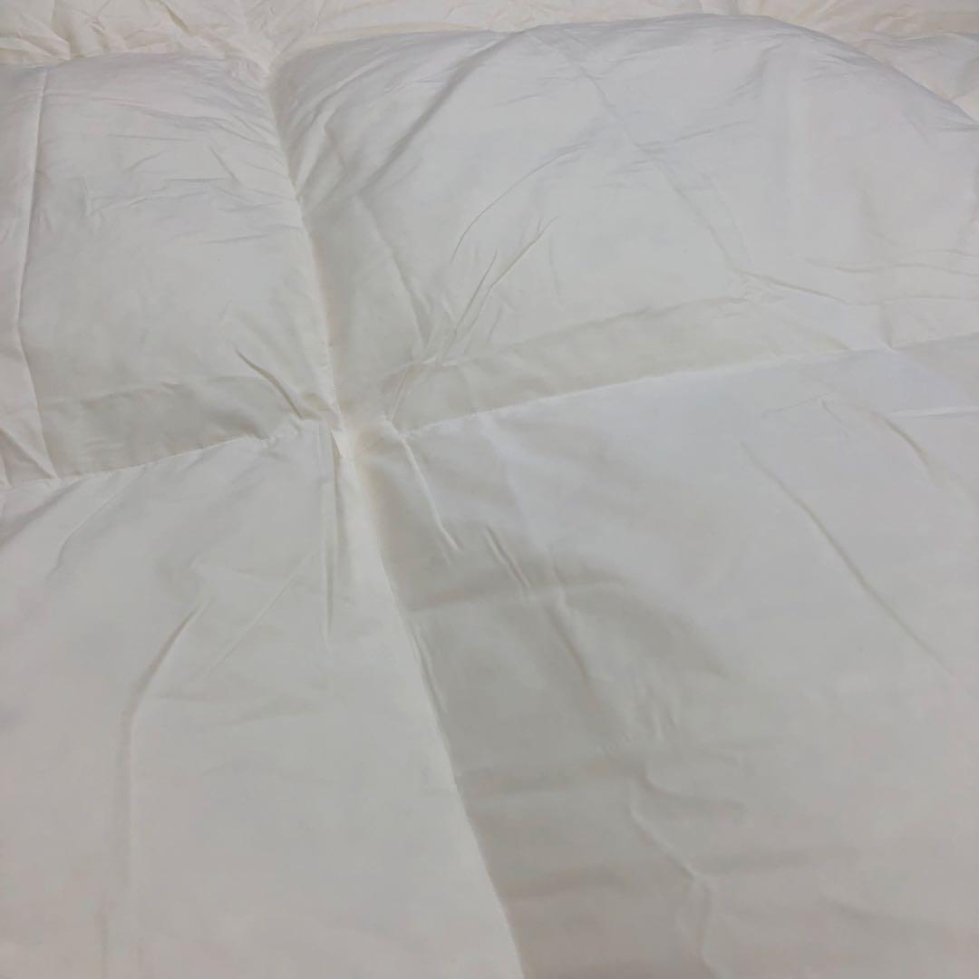 羽毛布団 クイーン クィーン ポーランド産ホワイトマザーグース 軽量生地 生成 羽毛布団 クイーン クィーン ポーランド産ホワイトマザーグース 軽量生地 生成