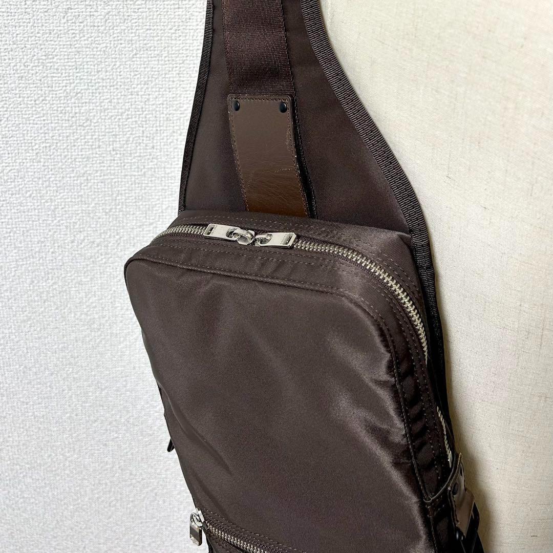 絶版カラー PORTER ポーター スリングバッグ LIFT リフト ブラウン