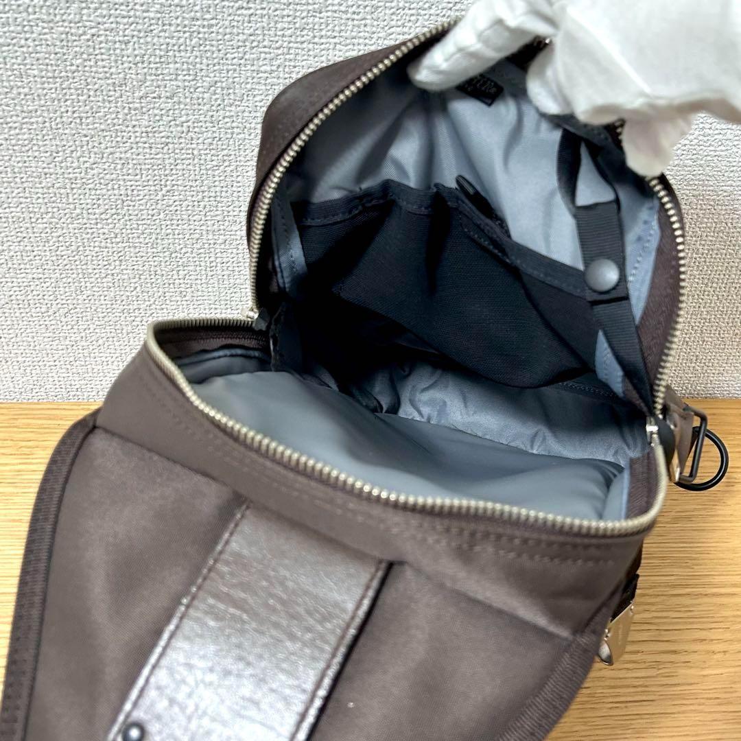 絶版カラー PORTER ポーター スリングバッグ LIFT リフト ブラウン