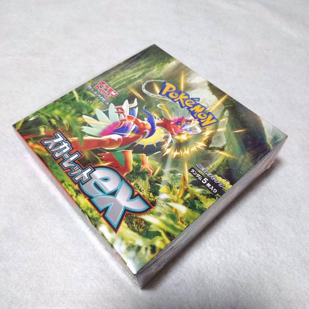 【 シュリンク付き 新品未開封 】 ポケモンカード スカーレットex BOX