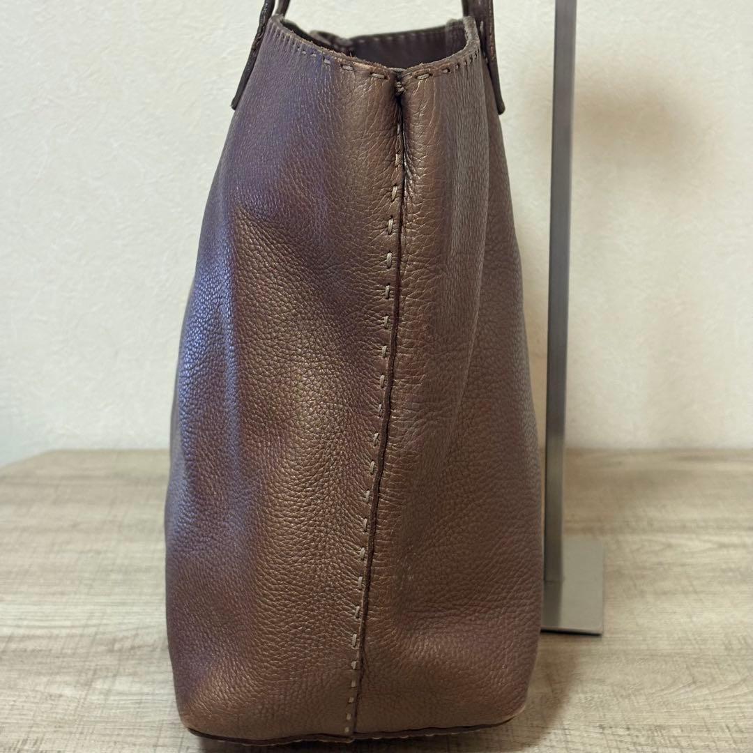 FENDI セレリア トートバッグ ブラウン