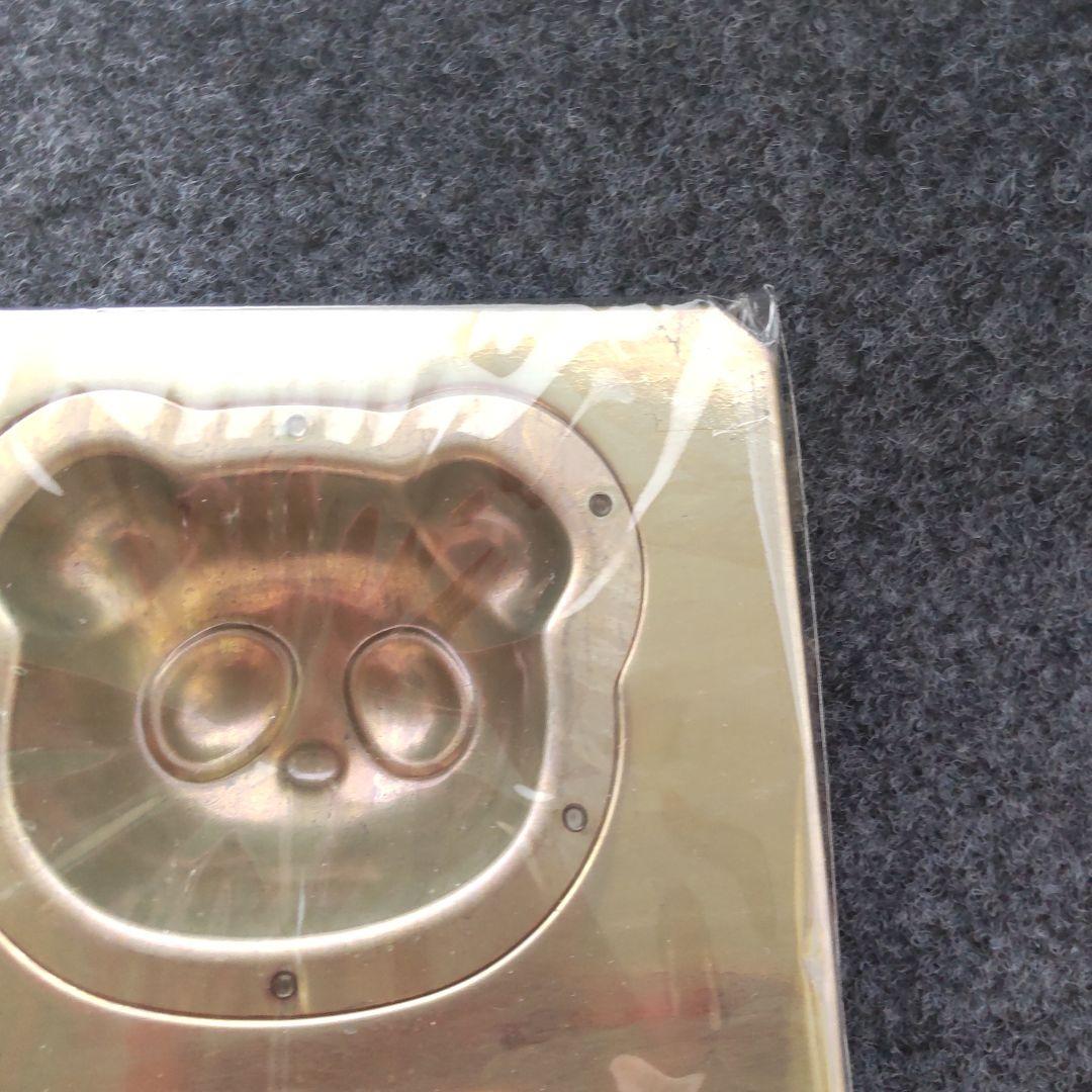 パンダ型ベイキングカップ 8穴 金属製