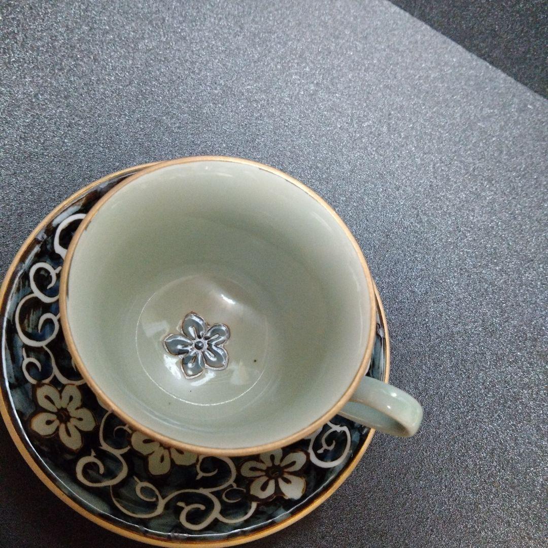 未使用 波佐見焼 龍庵窯 カップ&ソーサー1客 お祝い 節句 料亭 レストラン 未使用 波佐見焼 龍庵窯 カップ&ソーサー1客 お祝い 節句 料亭 レストラン