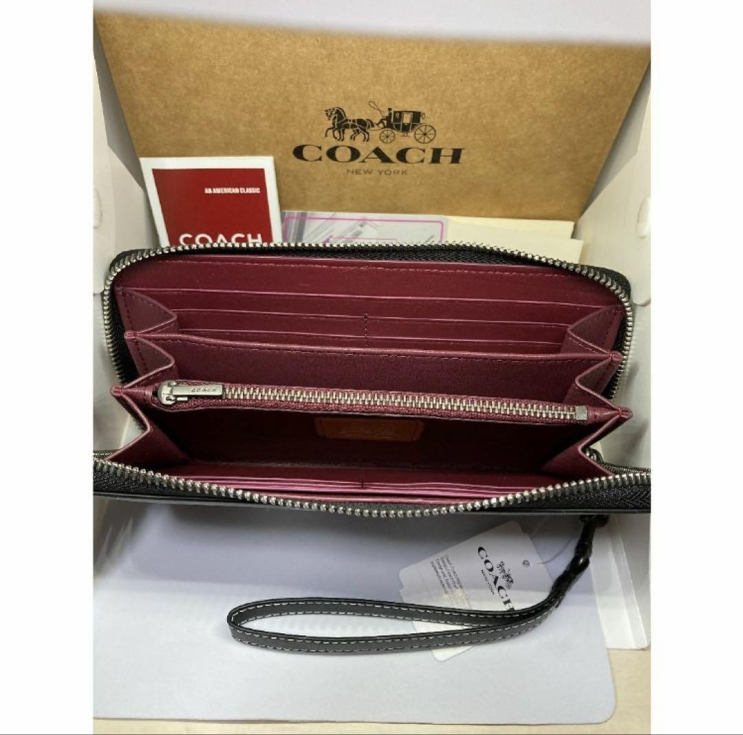 COACH　コーチ　CN037　長財布　COACH×ミッキーマウスコラボ