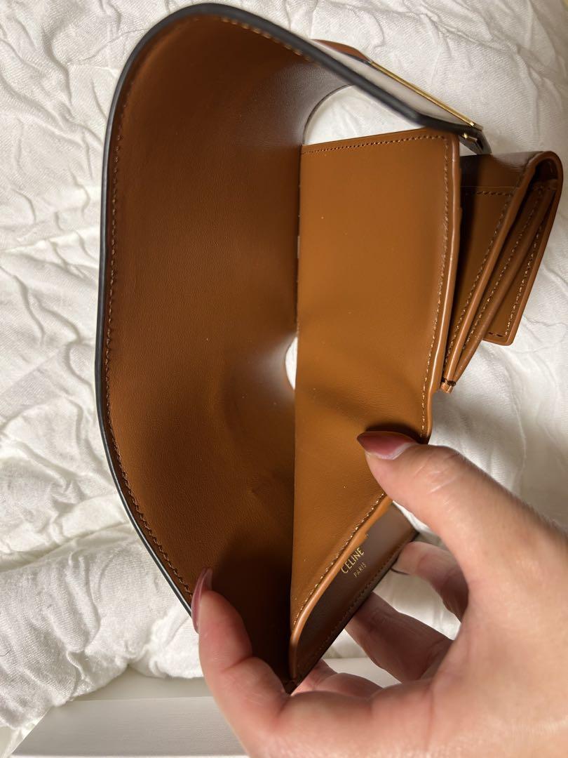 CELINE ブラウン 二つ折り財布