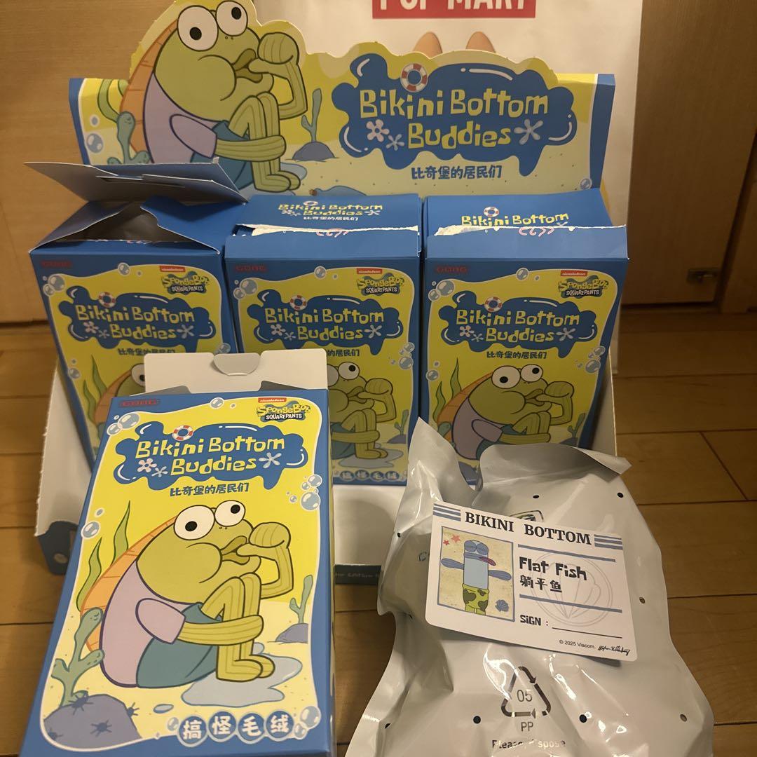 popmart スポンジボブ Bikini Bottom Buddies