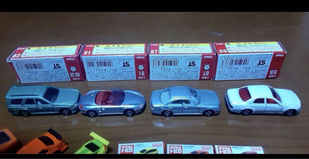 【10台セット】トミカ　ステージア82、ポルシェ91、日産セドリック87他